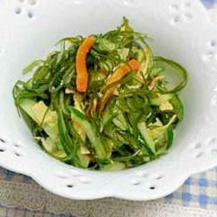 切り昆布ときゅうりの中華サラダ レシピ 作り方 By Momo 楽天レシピ